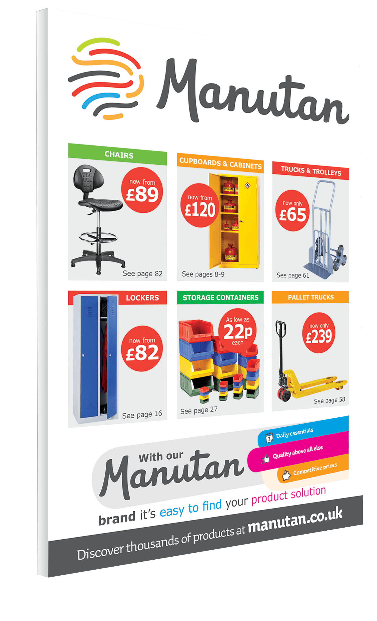 Manutan Catalogue example