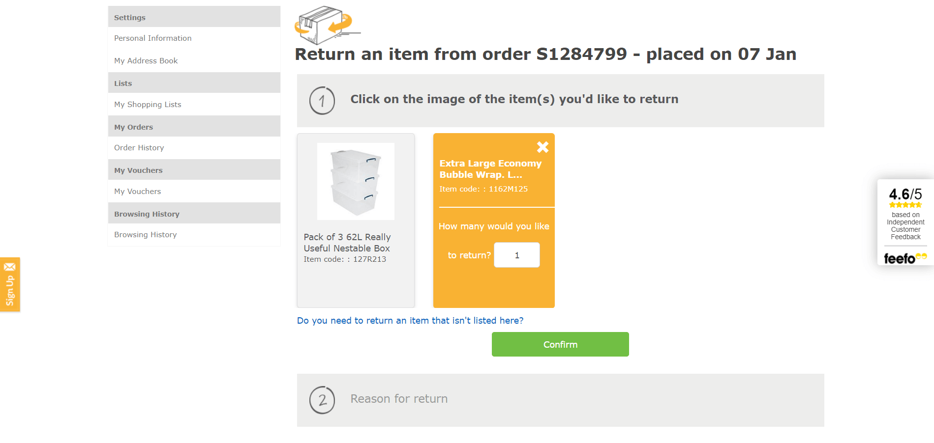 Free returns slideshow slide 4