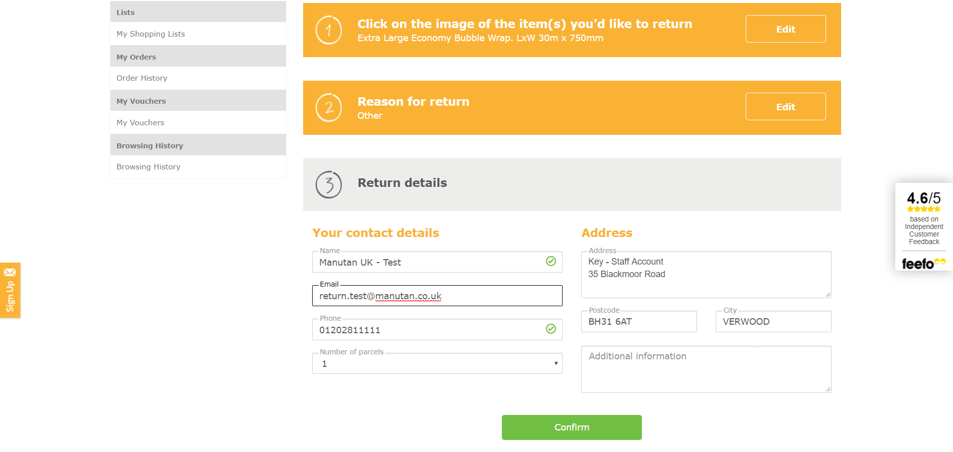 Free returns slideshow slide 6