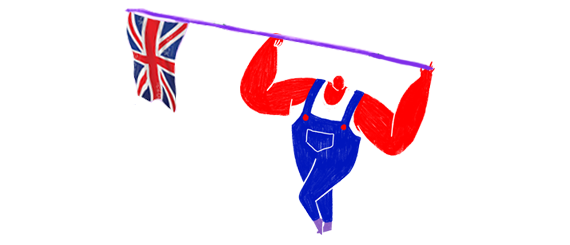 Support British Banner