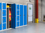 Clean and dirty lockers
