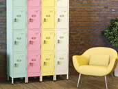 Retro lockers