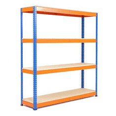 Chipboard shelving