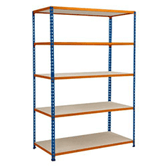 Chipboard shelving