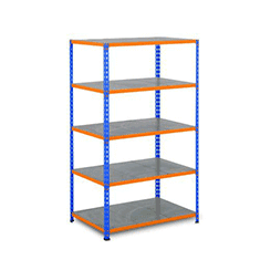 Galvanised shelving