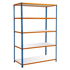 Melamine shelving