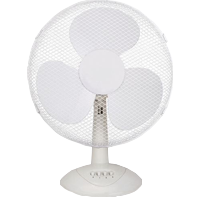 chrome desk fan