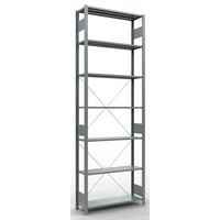 Lightweight Easy-Fix shelving - Zinc-plated finish - Schulte