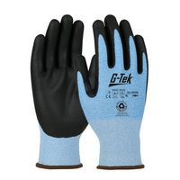G-TEK® 3RX recycled plastic cut-resistant gloves with nitrile-coated foam grip