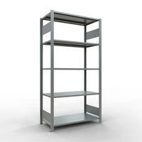 Lightweight Easy-Fix shelving - Zinc-plated finish - Schulte