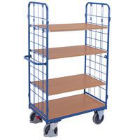 Tall trolley with four shelves - SW series