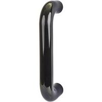 Altro Straight Pull Handle - 220 x 34mm - Bolt Fix - Black (Ebony)