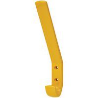 Colour Coated Hook - Hat & Coat - Golden Yellow
