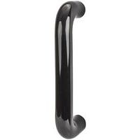 Altro Straight Pull Handle - 300 x 34mm - Bolt Fixing - Black (Ebony)