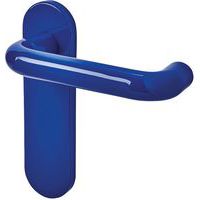 21mm Unsprung Door Handle - Latch Set - Cobalt Blue