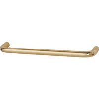 Traditional 9mm D-Bar Cabinet Handle - 102mm Centres - Polished Brass