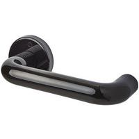 21mm Steel Core Door Handle - Black