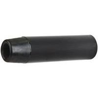 Wall Mounted Door Stop - 75mm - Black (Ebony)