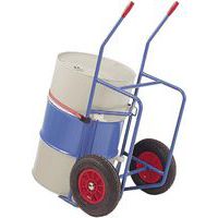 250kg Heavy Duty Drum Trolleys With Pouring Stand For 210L Drums