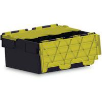 Tote Boxes with Coloured Lids