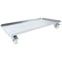 Mobile base - Galvanised - Manutan Expert