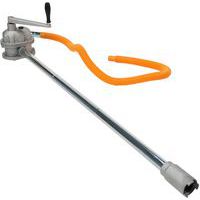 Rotary Hand Lever Pump With Steel Suction Tube - 60-200L Drums - Manutan Expert