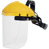 Clear polycarbonate visor holder - Delta Plus