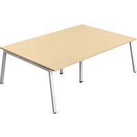 Office Meeting Room Table - A-Frame Legs - WxD 2400x1600mm - Synergy