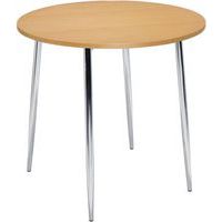 Economy Breakout/Reception 4-Leg Table - 800mm Diameter - Ellipse