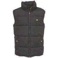 Caterpillar sleeveless padded work gilet