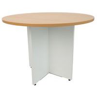 Round Table - Cross-feet in cherry wood