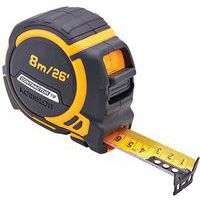 8m Tape Measure with Belt Clip - 32mm Wide Double-Sided Tape Blade