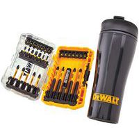 DeWalt 32 Piece FlexTorq Bit Set with Travel Mug And Storage Case