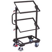 Trolley for European standard containers - 610 x 410 mm - Capacity 200 kg