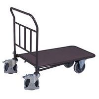Nesting trolley with ergonomic fixed back - Capacity 400 and 500 kg