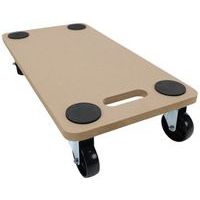 Wooden dolly with handle - Capacity 200 kg - Manutan Expert
