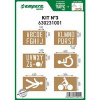Stencil kit no. 3 - Ampere System