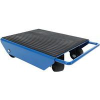 Dolly with two swivel and two fixed rollers - Capacity 1 t - Manutan Expert