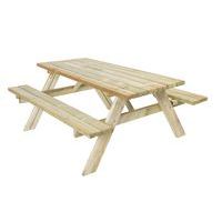 Classic 74-kg picnic table - Manutan Expert