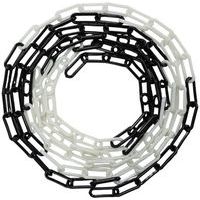 Photoluminescent plastic chain