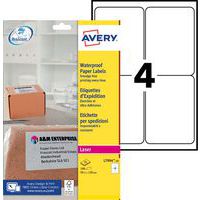 Ultra-adhesive waterproof laser shipping label - Avery