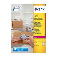 Opaque laser shipping label - White - Avery