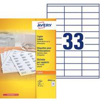 AVERY labels for photocopiers