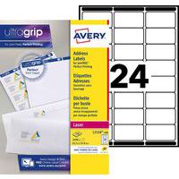 Ultragrip address label - Laser printing