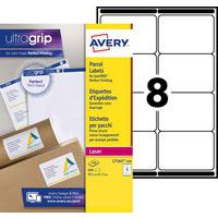 Ultragrip shipping label - Laser printing