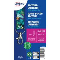 Recycled lanyard with pattern - Avery Dennison