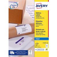 Avery white address label - Ink jet printing - Avery