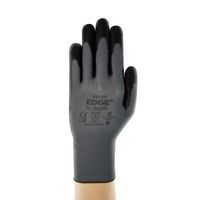 Edge® 48-128 light-duty gloves with nitrile coating, grey - Ansell