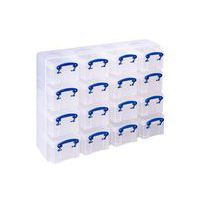 Really Useful Small Parts Storage Unit with 16 Boxes