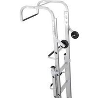 Double Aluminium Professional Roof Ladder - 3-4.5m Long - TB Davies